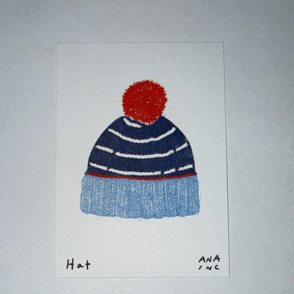 Ana Inciardi Mini Print, Hat